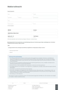 - AMB Maklervollmacht Vorlage pdf