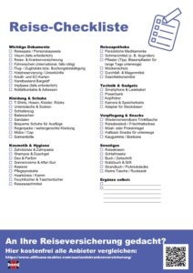 - AMB Reisecheckliste pdf