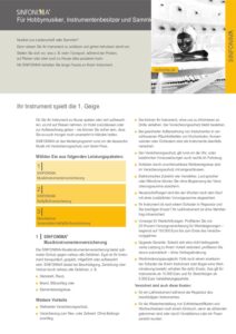 - AMB Musikinstrumentenversicherung Hobbymusiker pdf