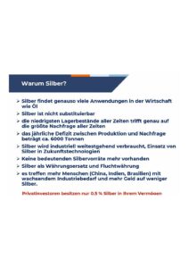 - Factsheet Silberwerte pdf